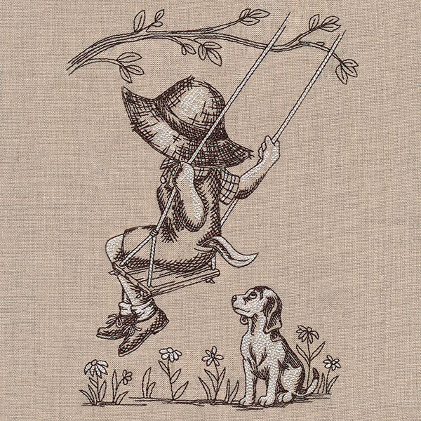 Swinging on Trees Fisherman Fred