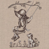 Swinging on Trees Fisherman Fred