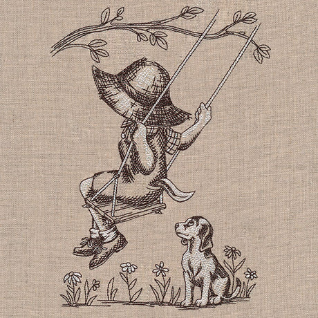 Swinging on Trees Fisherman Fred