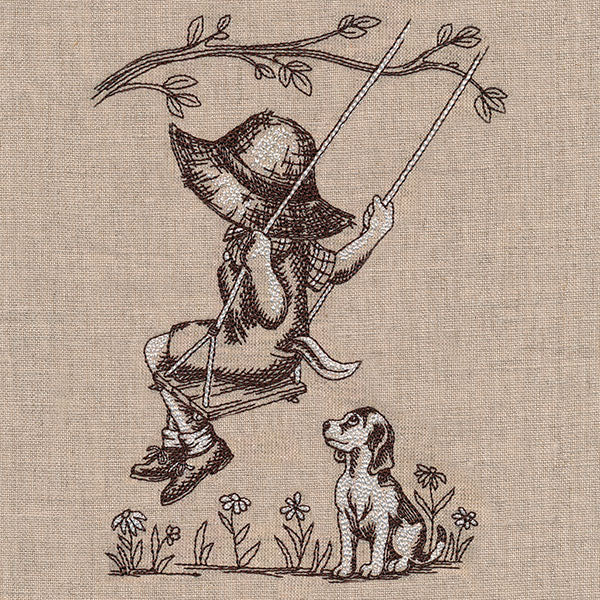 Swinging on Trees Fisherman Fred