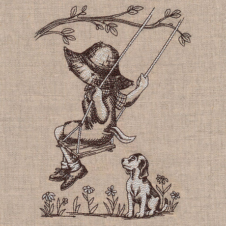 Swinging on Trees Fisherman Fred