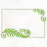 Unfurling Ferns Quilt Label