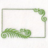 Unfurling Ferns Quilt Label