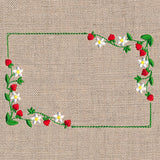 As Sweet as Strawberries Quilt Label