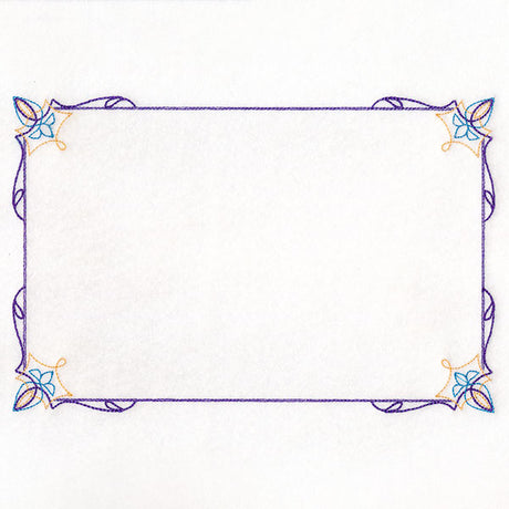 Art Deco Delights Quilt Label