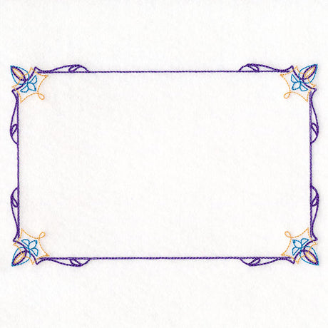 Art Deco Delights Quilt Label