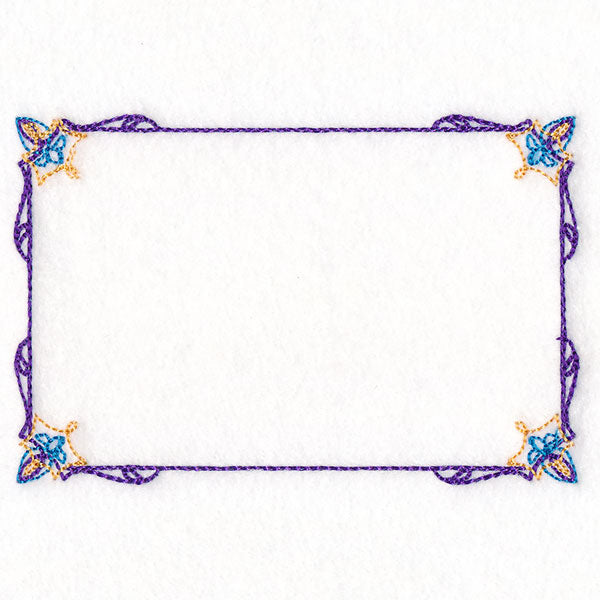 Art Deco Delights Quilt Label