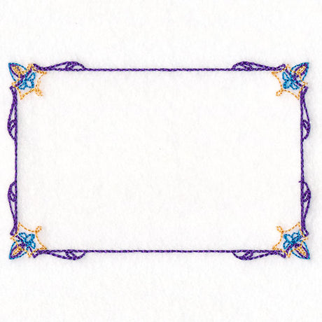 Art Deco Delights Quilt Label