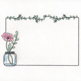 Farmhouse Flowers Quilt Label