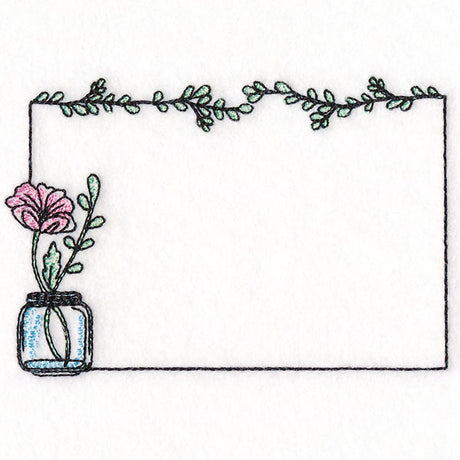 Farmhouse Flowers Quilt Label