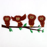 Branching Out Owls Border (Fringe)