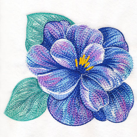 Petals of Texture Flower Feature