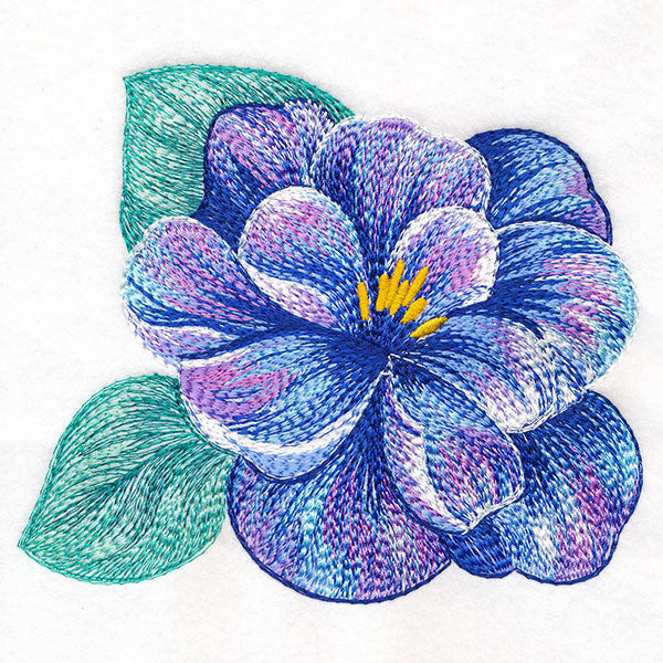 Petals of Texture Flower Feature – Embroidery Library