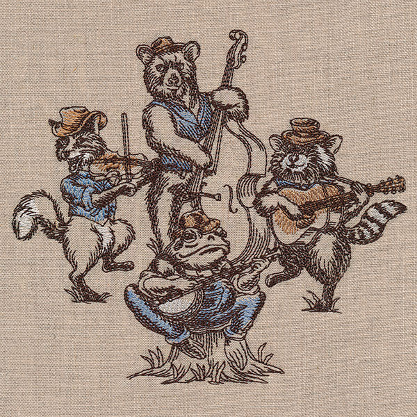Woodland Animal Hillbilly Band