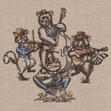 Woodland Animal Hillbilly Band