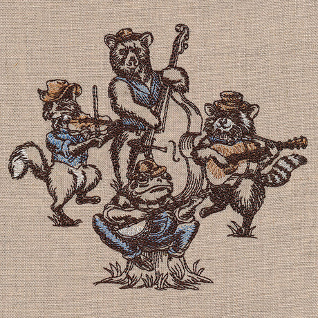 Woodland Animal Hillbilly Band