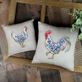 Delft Blue Country Rooster