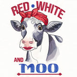 Rosy the Red, White and Moo Cow