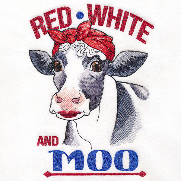 Rosy the Red, White and Moo Cow