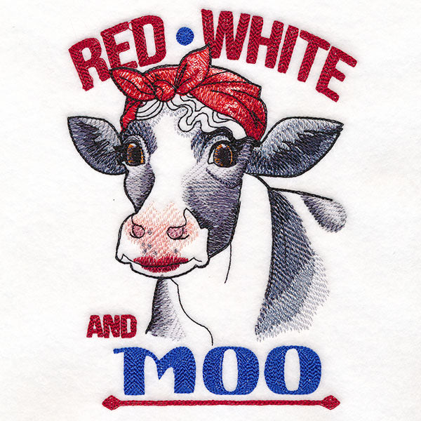 Rosy the Red, White and Moo Cow