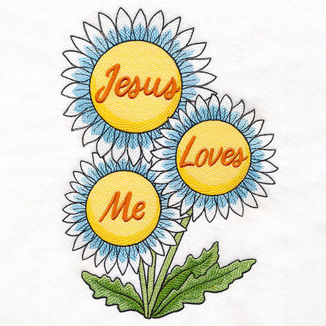 Jesus Loves Me Daisy Feature