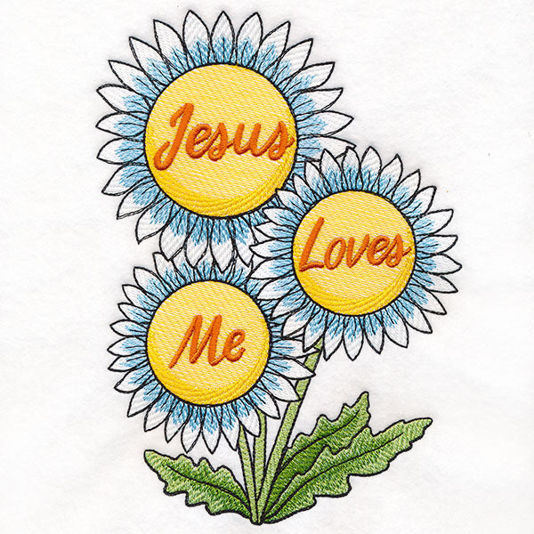 Jesus Loves Me Daisy Feature