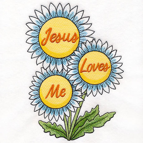 Jesus Loves Me Daisy Feature
