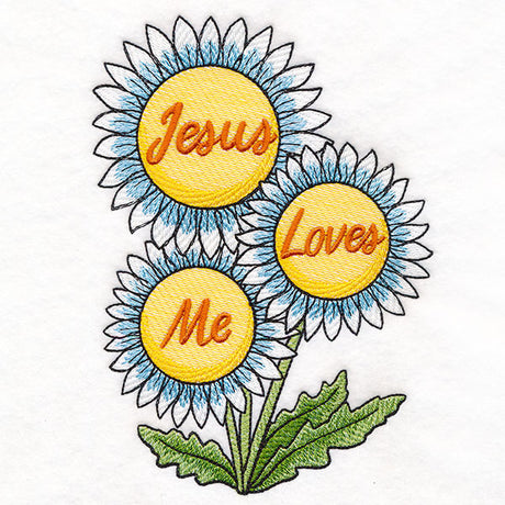 Jesus Loves Me Daisy Feature