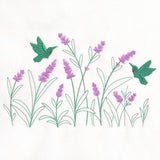Lavender & Hummingbirds Border