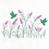 Lavender & Hummingbirds Border