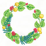 Tropical Monstera Adansonii Wreath