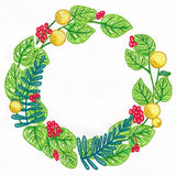 Tropical Monstera Adansonii Wreath