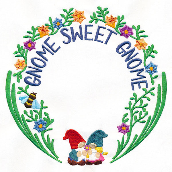 Gnome Sweet Gnome Wreath
