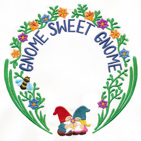 Gnome Sweet Gnome Wreath