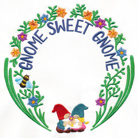 Gnome Sweet Gnome Wreath