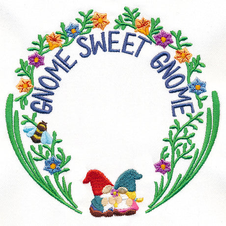 Gnome Sweet Gnome Wreath