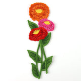 Captivating Zinnia Flowers (In-the-Hoop)