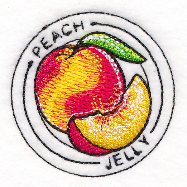 Summer Sensations Jar Topper - Peach Jelly