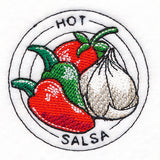 Summer Sensations Jar Topper - Hot Salsa