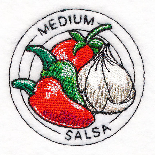 Summer Sensations Jar Topper - Medium Salsa