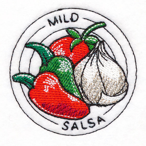 Summer Sensations Jar Topper - Mild Salsa
