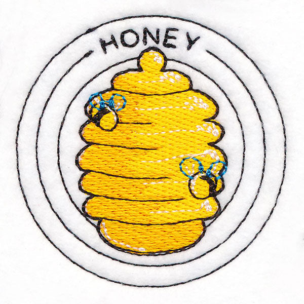 Summer Sensations Jar Topper - Honey