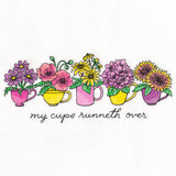 My Coffee Cups Runneth Over Flower Bouquets