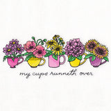 My Coffee Cups Runneth Over Flower Bouquets