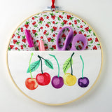 Rainbow Cherries Border