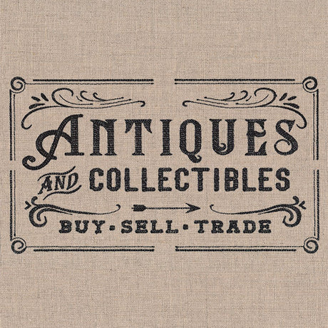 Antiques and Collectables Sign
