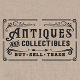 Antiques and Collectables Sign