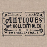 Antiques and Collectables Sign