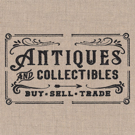 Antiques and Collectables Sign