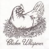 Chicken Whisperer Etching